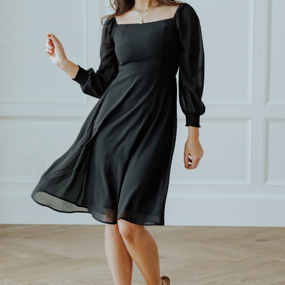 Baltic Born Elise Short Dress | Black Size SS